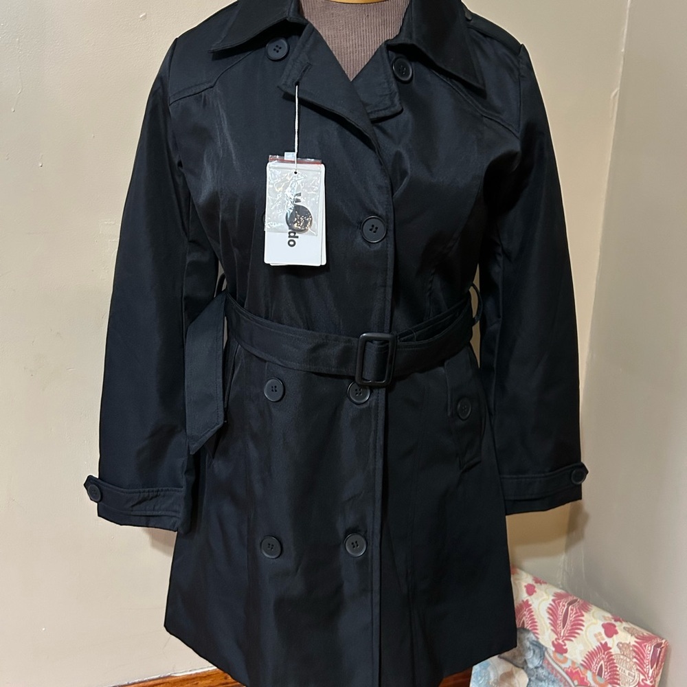 Wantdo Women Lightweight‎  Fully Line  Trench Coat  Raincoat Medium